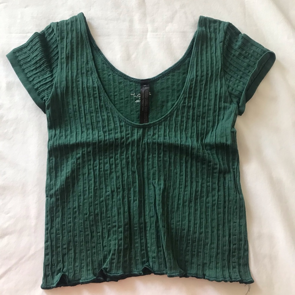 Urban outfitters scoop neck top